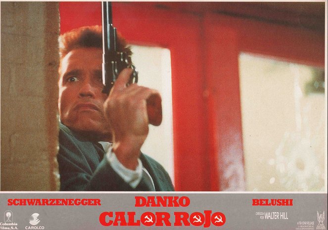 Red Heat - Lobbykaarten - Arnold Schwarzenegger
