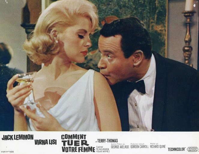 Como matar a sua mulher - Cartões lobby - Virna Lisi, Jack Lemmon