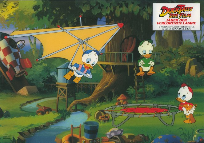 DuckTales The Movie - Treasure of the Lost Lamp - Cartões lobby