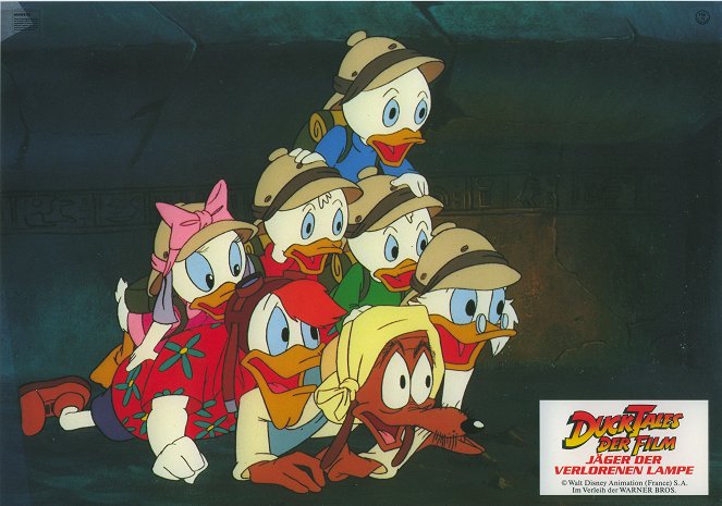 DuckTales The Movie - Treasure of the Lost Lamp - Lobbykaarten