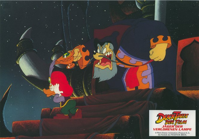 DuckTales The Movie - Treasure of the Lost Lamp - Lobbykaarten