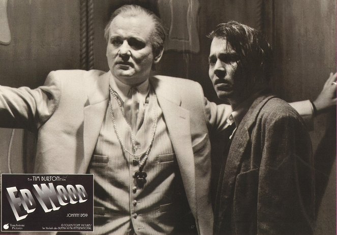 Ed Wood - Lobbykaarten - Bill Murray, Johnny Depp