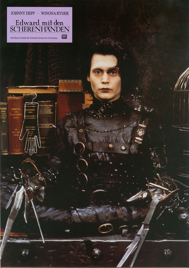 Edward mit den Scherenhänden - Lobbykarten - Johnny Depp