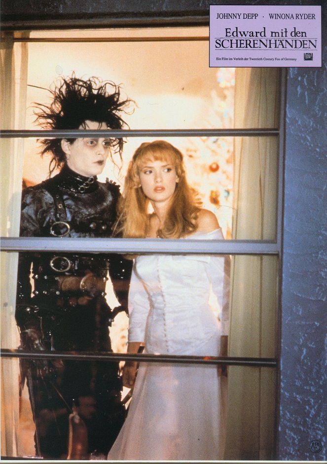 Edward mit den Scherenhänden - Lobbykarten - Johnny Depp, Winona Ryder