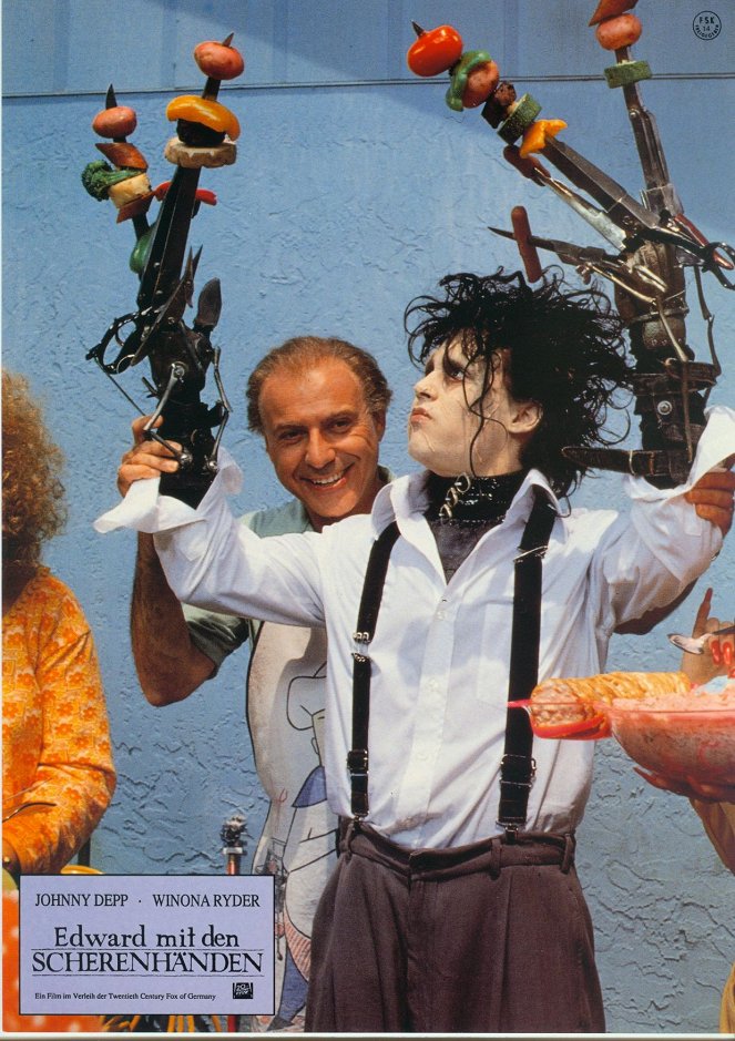 Edward Scissorhands - Lobbykaarten - Alan Arkin, Johnny Depp