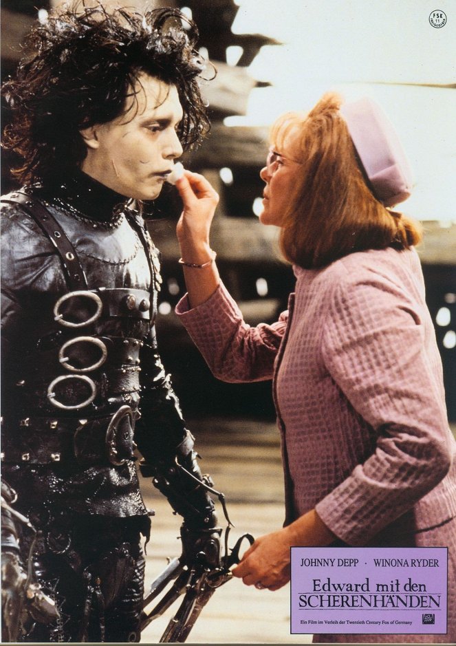 Edward mit den Scherenhänden - Lobbykarten - Johnny Depp, Dianne Wiest