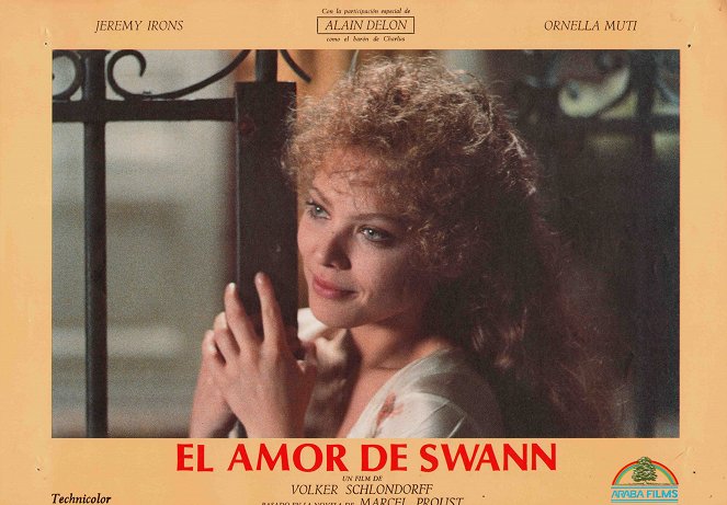 Eine Liebe von Swann - Lobbykarten - Ornella Muti