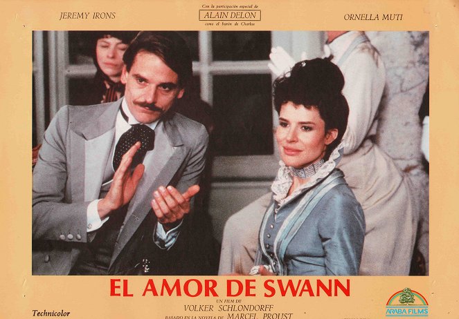 Eine Liebe von Swann - Lobbykarten - Jeremy Irons, Fanny Ardant