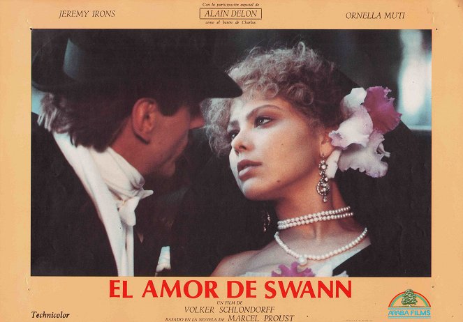 Eine Liebe von Swann - Lobbykarten - Ornella Muti