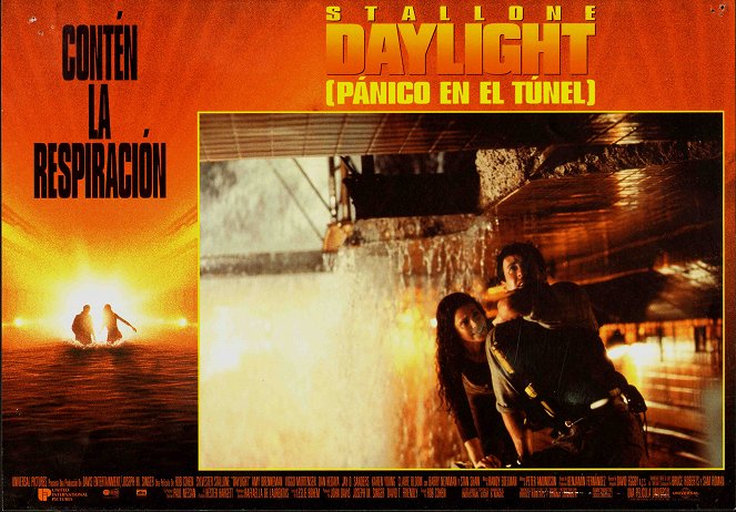 Daylight - Lobbykarten - Amy Brenneman, Sylvester Stallone