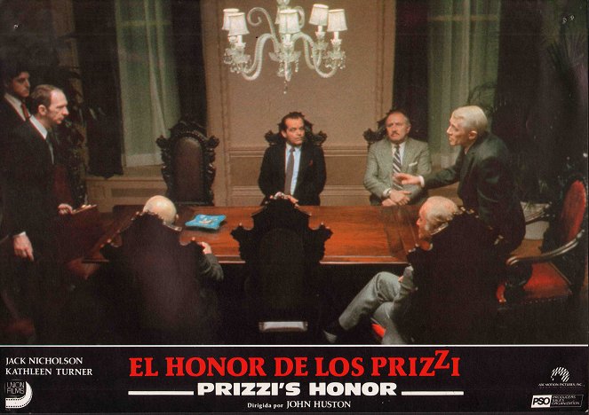 Prizzi's Honor - Lobby Cards - Jack Nicholson
