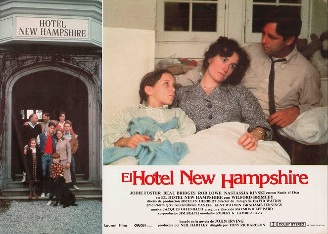 The Hotel New Hampshire - Lobby Cards