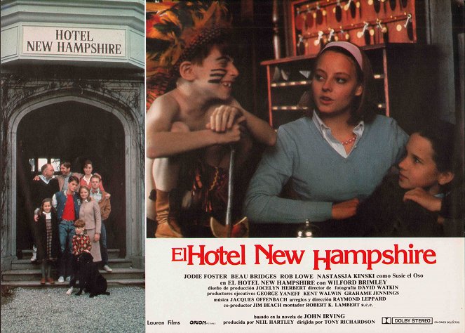 L'hôtel New Hampshire - Cartes de lobby