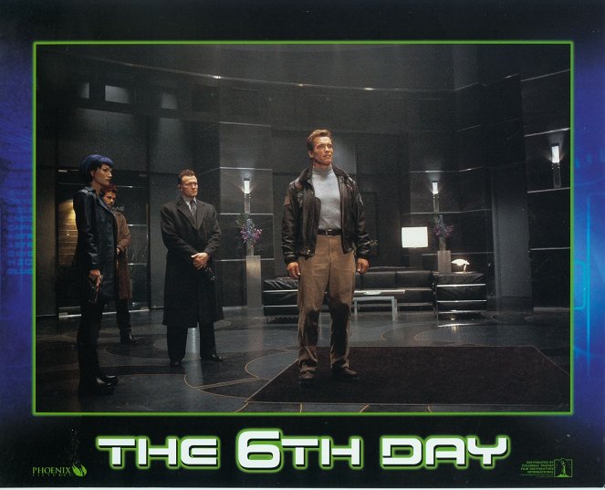 The 6th Day - Lobby Cards - Sarah Wynter, Michael Rooker, Arnold Schwarzenegger