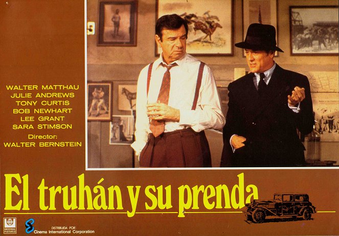 El truhán y su prenda - Fotocromos - Walter Matthau, Tony Curtis