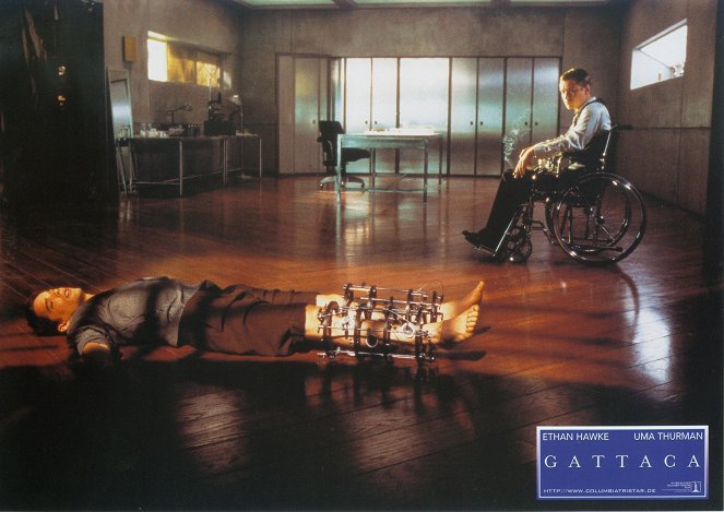 Gattaca - Szok przyszłości - Lobby karty - Ethan Hawke, Jude Law