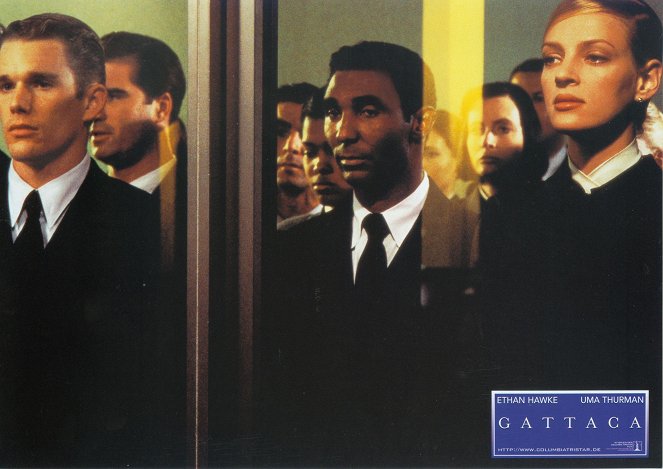 Gattaca - Cartões lobby - Ethan Hawke, Uma Thurman