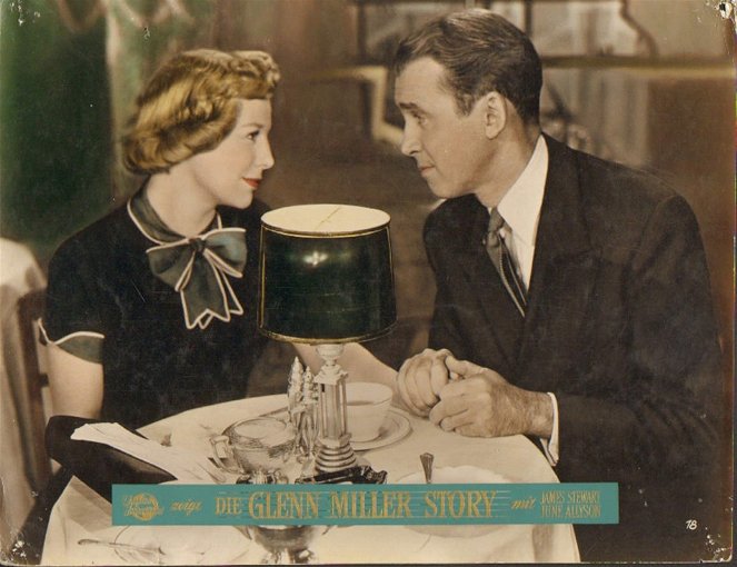 Die Glenn Miller Story - Lobbykarten - June Allyson, James Stewart