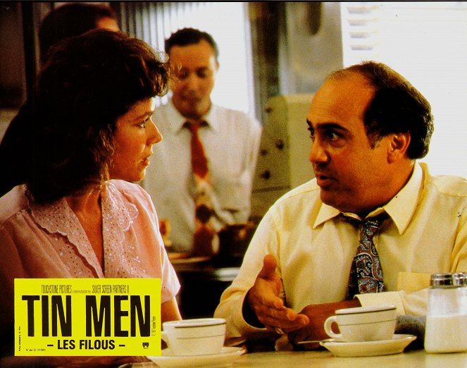 Tin Men - Lobbykarten - Barbara Hershey, Danny DeVito