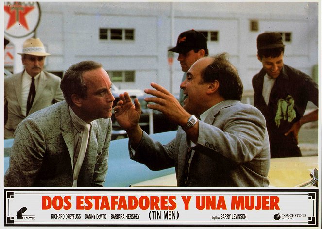 Tin Men - Lobbykarten - Richard Dreyfuss, Danny DeVito