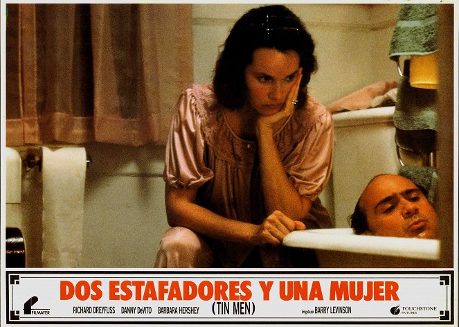 Les Filous - Cartes de lobby - Barbara Hershey, Danny DeVito