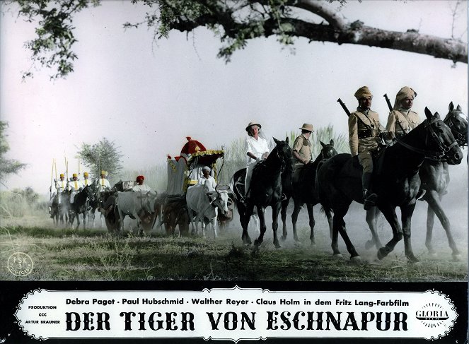 The Tiger of Eschnapur - Lobby Cards