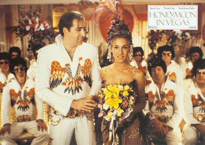 Honeymoon in Vegas - Cartões lobby - Nicolas Cage, Sarah Jessica Parker
