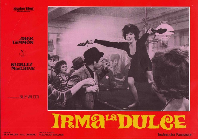 Irma la Douce - Cartões lobby - Shirley MacLaine