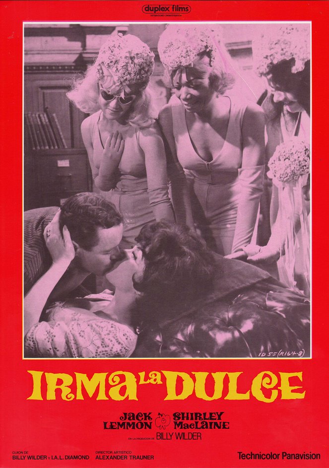 Irma la Douce - Lobbykaarten - Jack Lemmon, Grace Lee Whitney, Shirley MacLaine