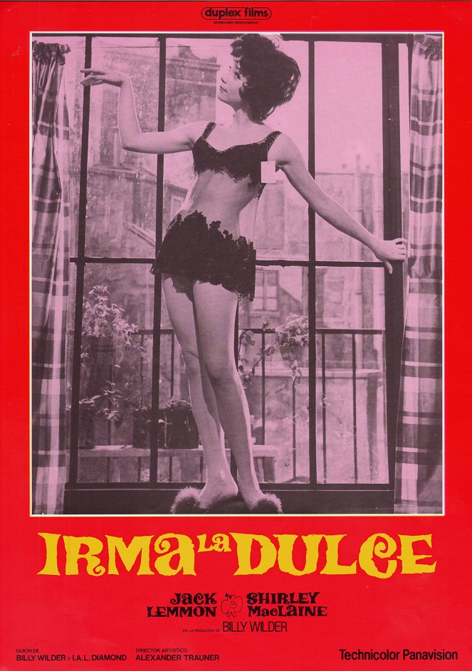 Irma la Douce - Lobbykaarten - Shirley MacLaine