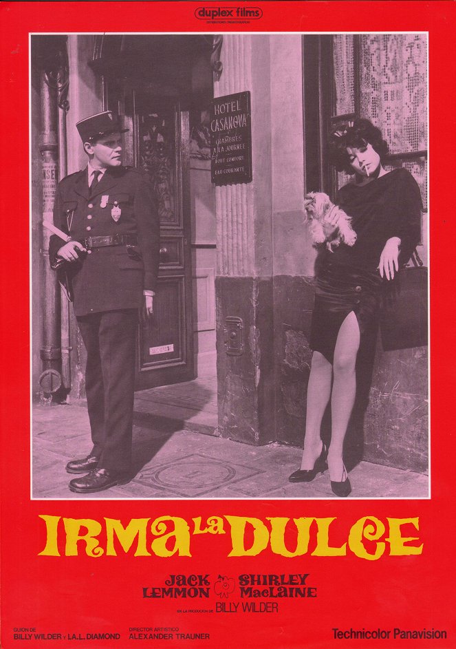 Irma la douce - Cartes de lobby - Jack Lemmon, Shirley MacLaine