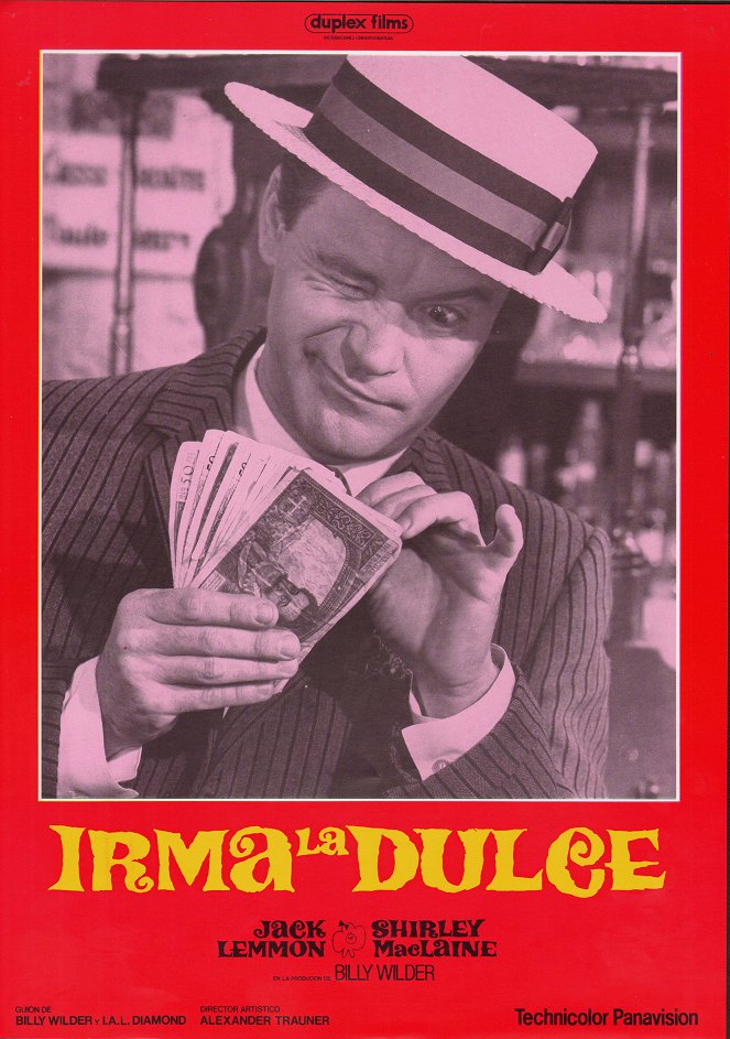Das Mädchen Irma La Douce - Lobbykarten - Jack Lemmon