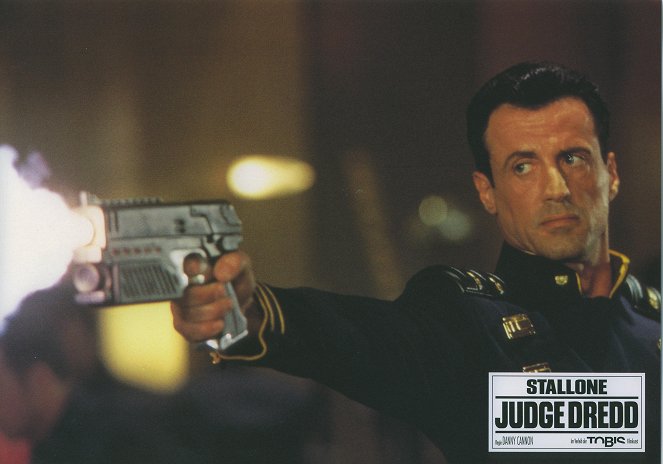 Judge Dredd - tuomari - Mainoskuvat - Sylvester Stallone