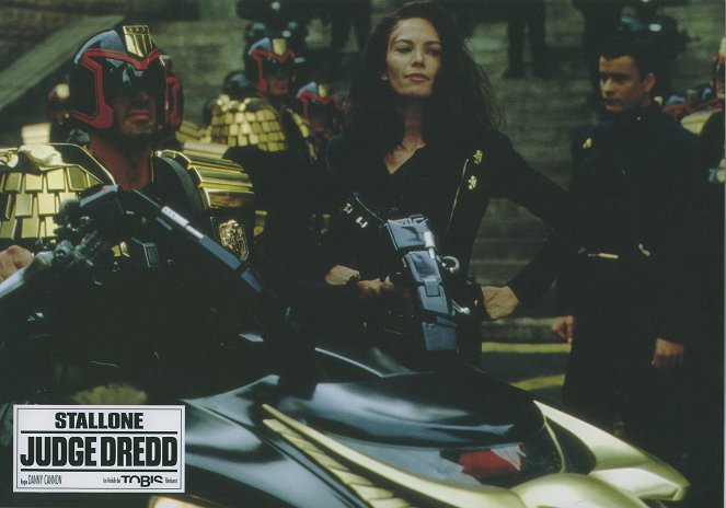 Judge Dredd - tuomari - Mainoskuvat - Sylvester Stallone, Diane Lane