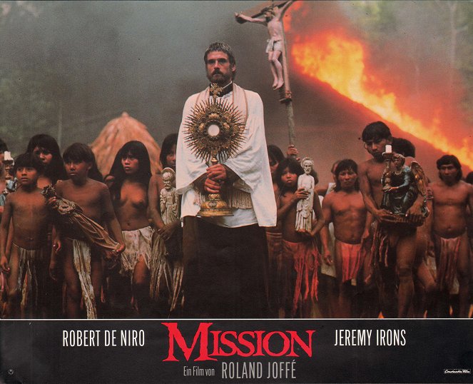 The Mission - Lobby karty - Jeremy Irons