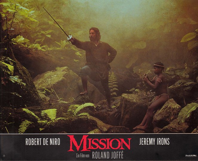 A Missão - Cartões lobby - Robert De Niro