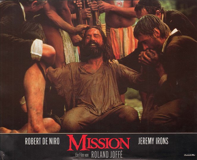 The Mission - Lobbykaarten - Robert De Niro, Jeremy Irons
