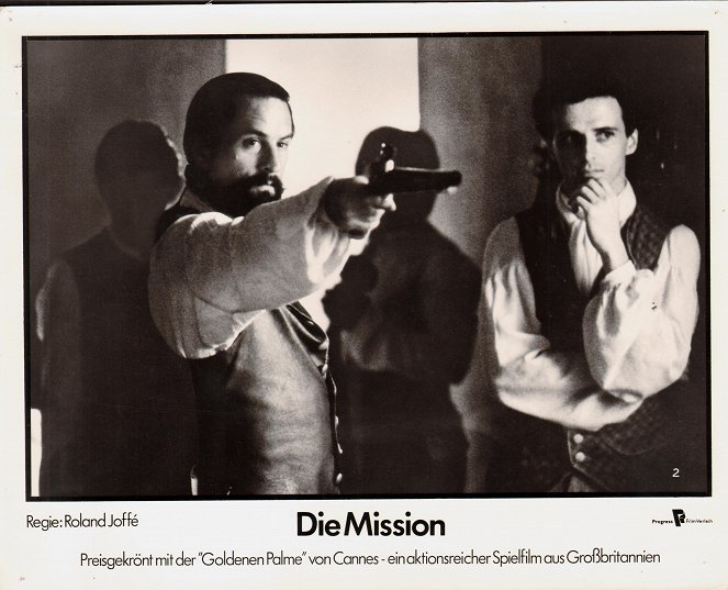 The Mission - Lobbykaarten - Robert De Niro, Aidan Quinn