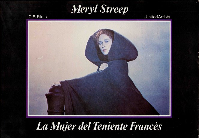 La Maîtresse du lieutenant français - Cartes de lobby - Meryl Streep