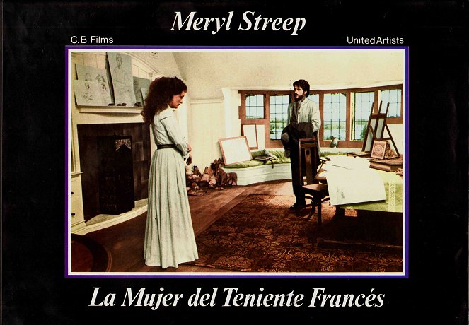 La mujer del teniente francés - Fotocromos - Meryl Streep, Jeremy Irons