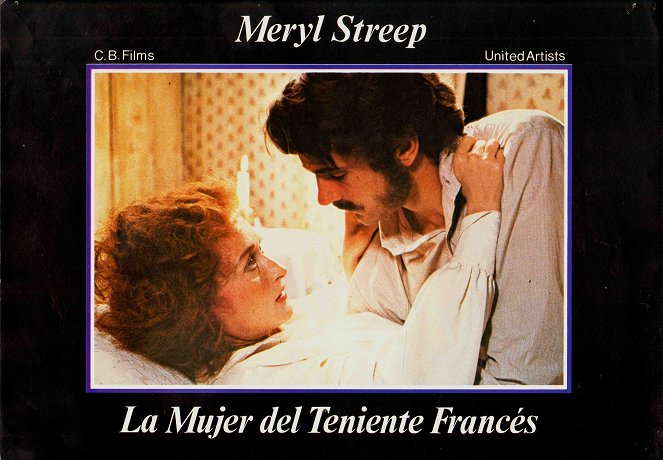 La Maîtresse du lieutenant français - Cartes de lobby - Meryl Streep, Jeremy Irons