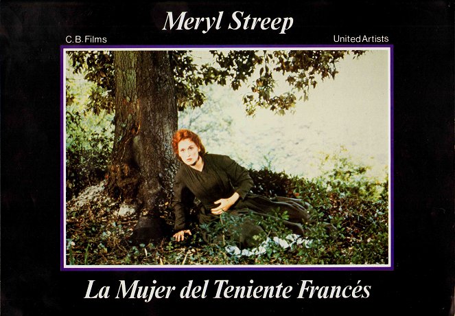 La Maîtresse du lieutenant français - Cartes de lobby - Meryl Streep