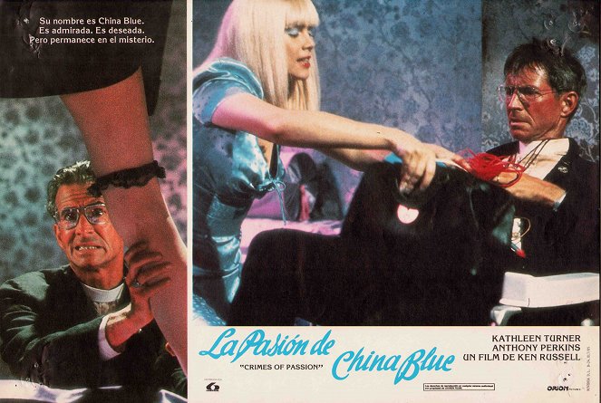 Crimes of Passion - Lobby Cards - Kathleen Turner, Anthony Perkins