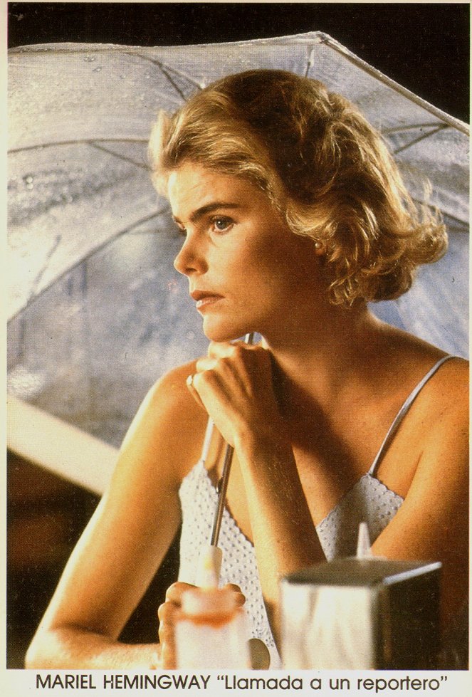 Llamada a un reportero - Fotocromos - Mariel Hemingway