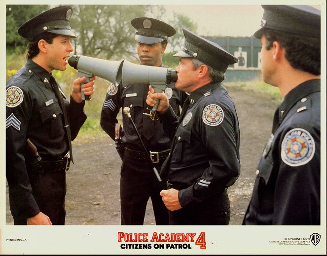 Police Academy 4 - Und jetzt geht's rund - Lobbykarten