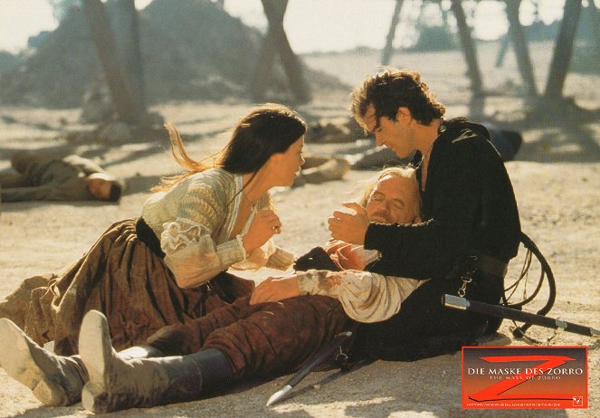 The Mask of Zorro - Lobby Cards - Catherine Zeta-Jones, Anthony Hopkins, Antonio Banderas