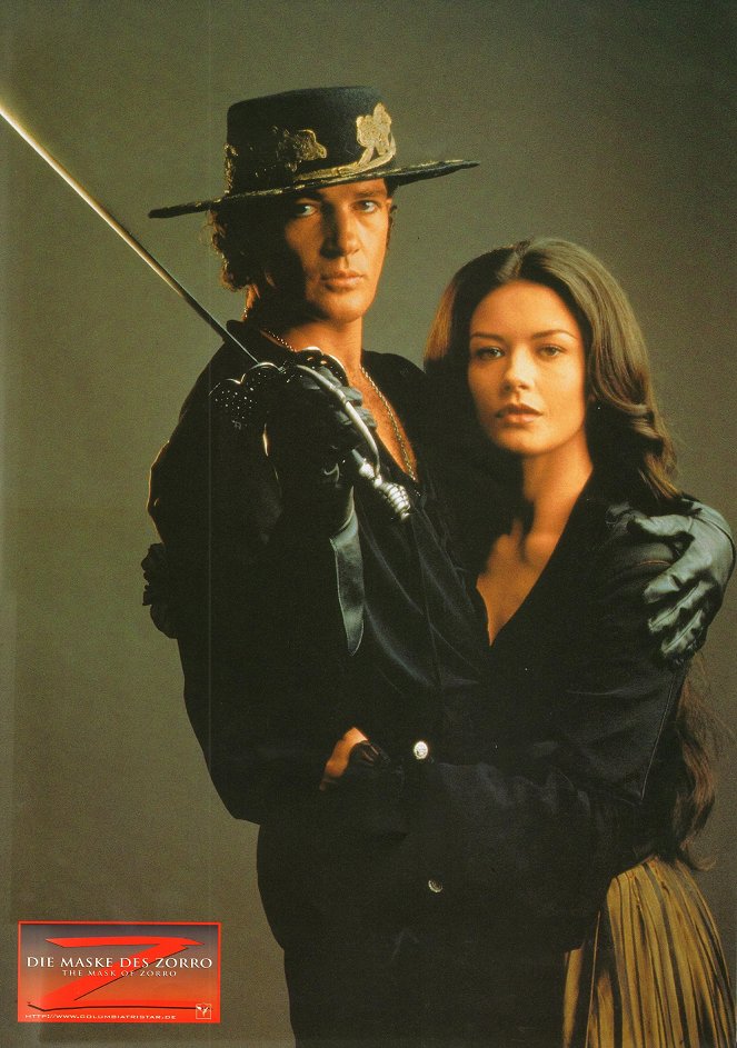 La máscara del Zorro - Fotocromos - Antonio Banderas, Catherine Zeta-Jones