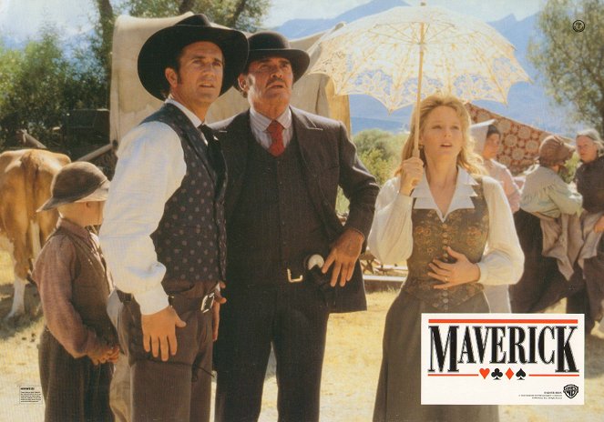 Maverick - Lobby Cards - Mel Gibson, James Garner, Jodie Foster