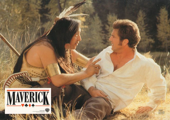 Maverick - Fotosky - Graham Greene, Mel Gibson
