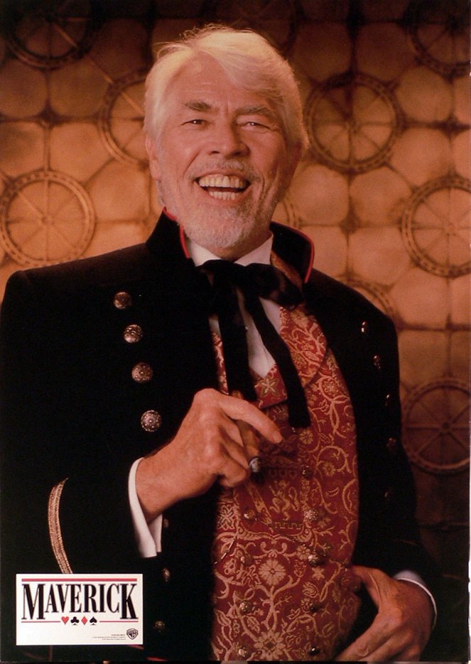 Maverick - Lobbykarten - James Coburn